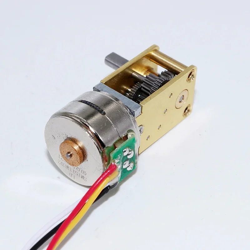 Мини 15 мм 7-тип L-типа шаговый двигатель постоянного тока 5 В 2-фазный 4-проводной