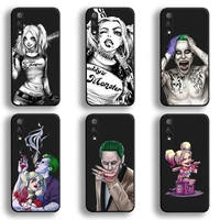 suicide squad birds of prey harley quinn joker phone case for huawei honor 30 20 10 9 8 8x 8c v30 lite view 7a pro