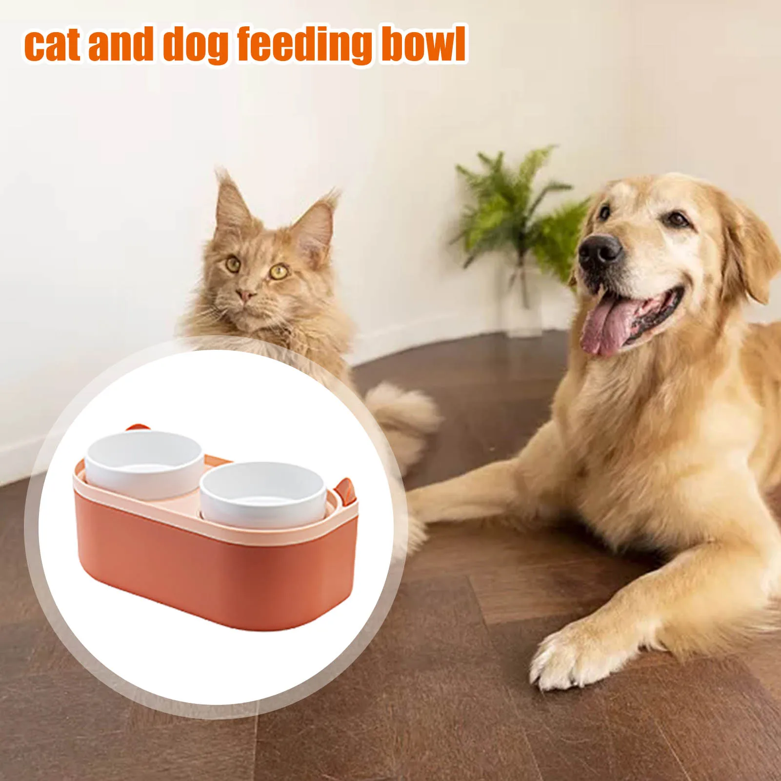 

Elevated Dog Feeding Bowls Double Layer Pet Feeder Bowls Elevated Pet Feeder Bowl With Drawer Design Convenient To Use Practical