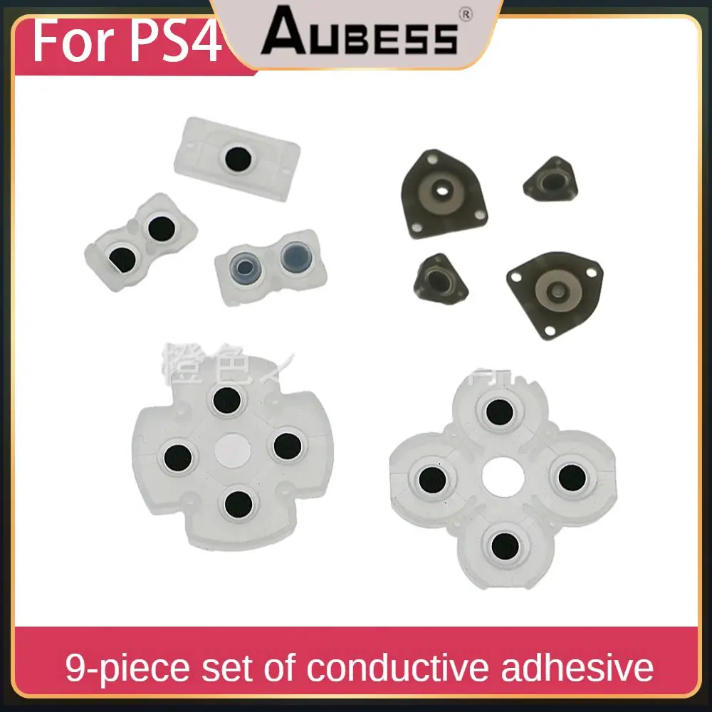 

Handle Conductive Adhesive Easy Installation Silica Gel Button Rubber Pad Detachable Durable Game Board Conductive Pad 1 Set