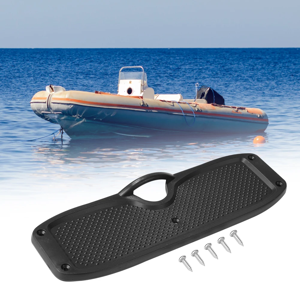

Boat Transom Outboard Plate Protective Mounting Pad for Inflatable Boats Securing Bracket Kayaking Supplies