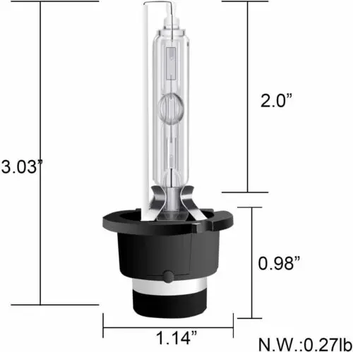 

D2R D2S Xenon Hid Bulbs Headlight Replacement For Nissan Honda Infiniti 4300K