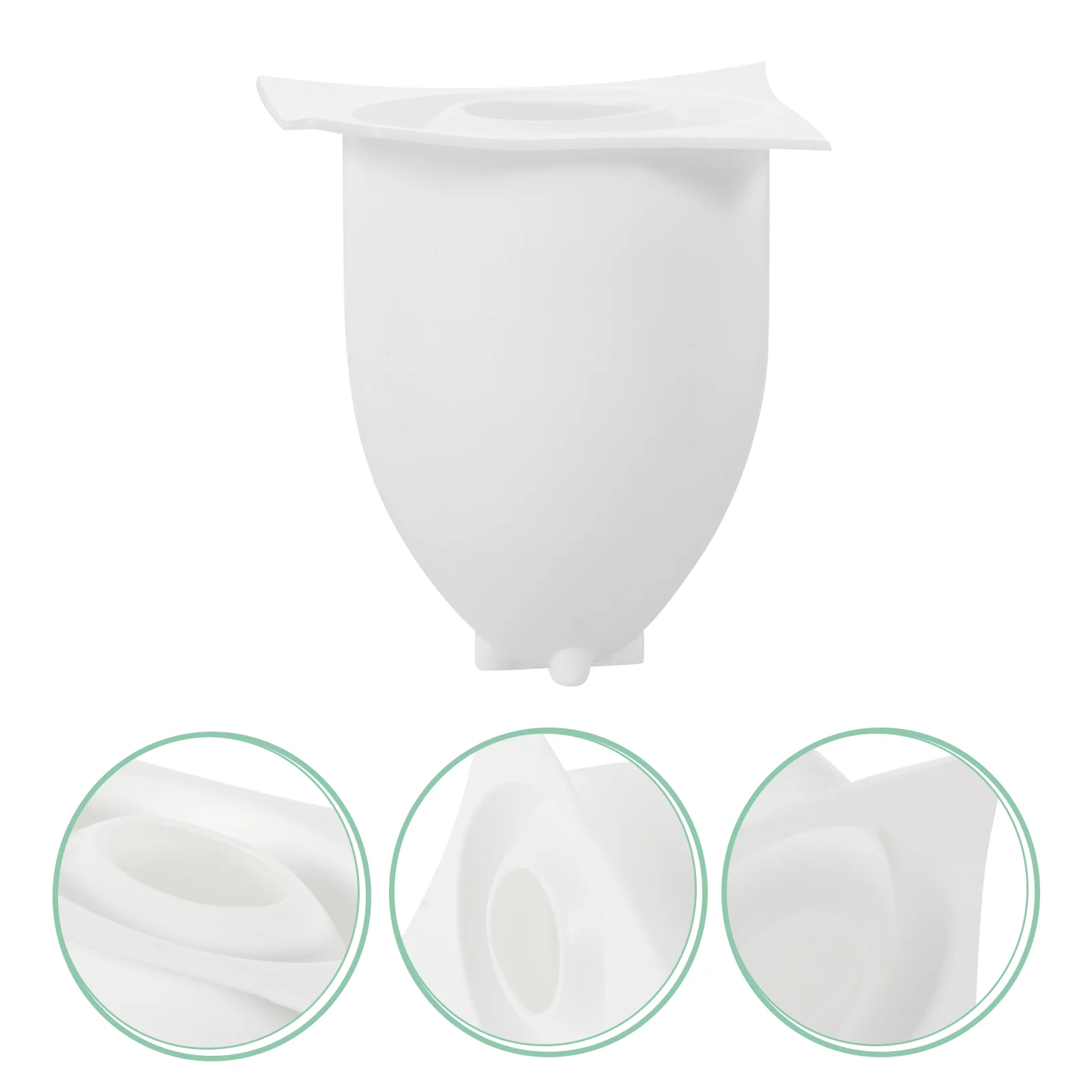 

Mold Egg Silicone Molds Baking Soap Resin Making Mould Chocolate Cake Easter Sculpture Model Irregular Holder Wax Flower Vase