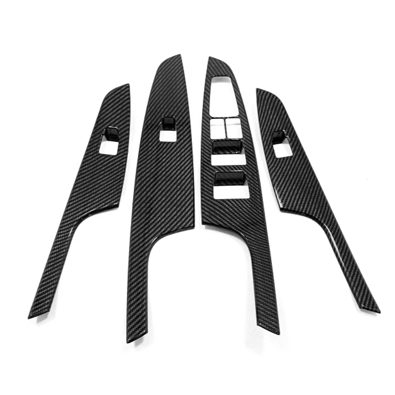 

LHD для Hyundai Tucson 2015 2016 2017 2018 2019 2020 ABS углеволоконный автомобильный дверь подлокотник окно переключатель кнопка подъемная Панель рамка