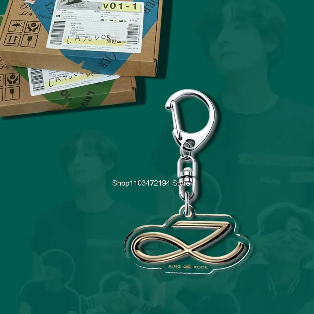 Акриловый брелок Kpop на заказ JK GOLDEN MUSE Альбом LAYOVER AgustGDddays FACES INGIDO JINS Tae Hyung Брелок