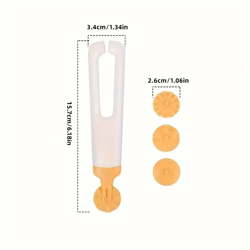 

Пластиковый набор резаков для пиццы 4 в 1