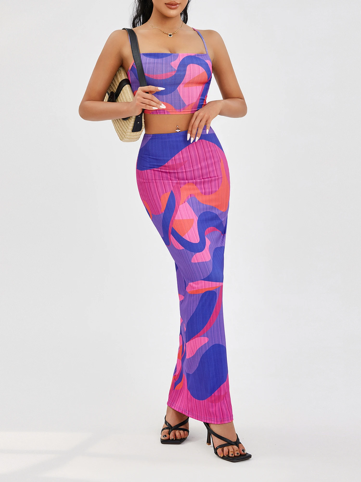 Женский летний комплект из двух предметов