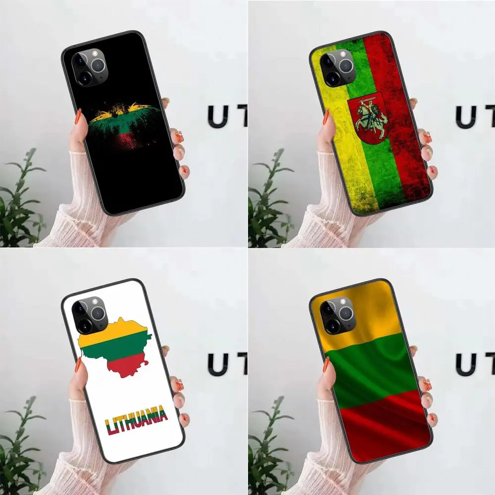 

Les Nouvelle Black Cell Cover Luxury Lithuania Litas Flag For Galaxy G313 Grand I9082 Prime Note 8 9 10 20 Lite Plus Pro Ultra