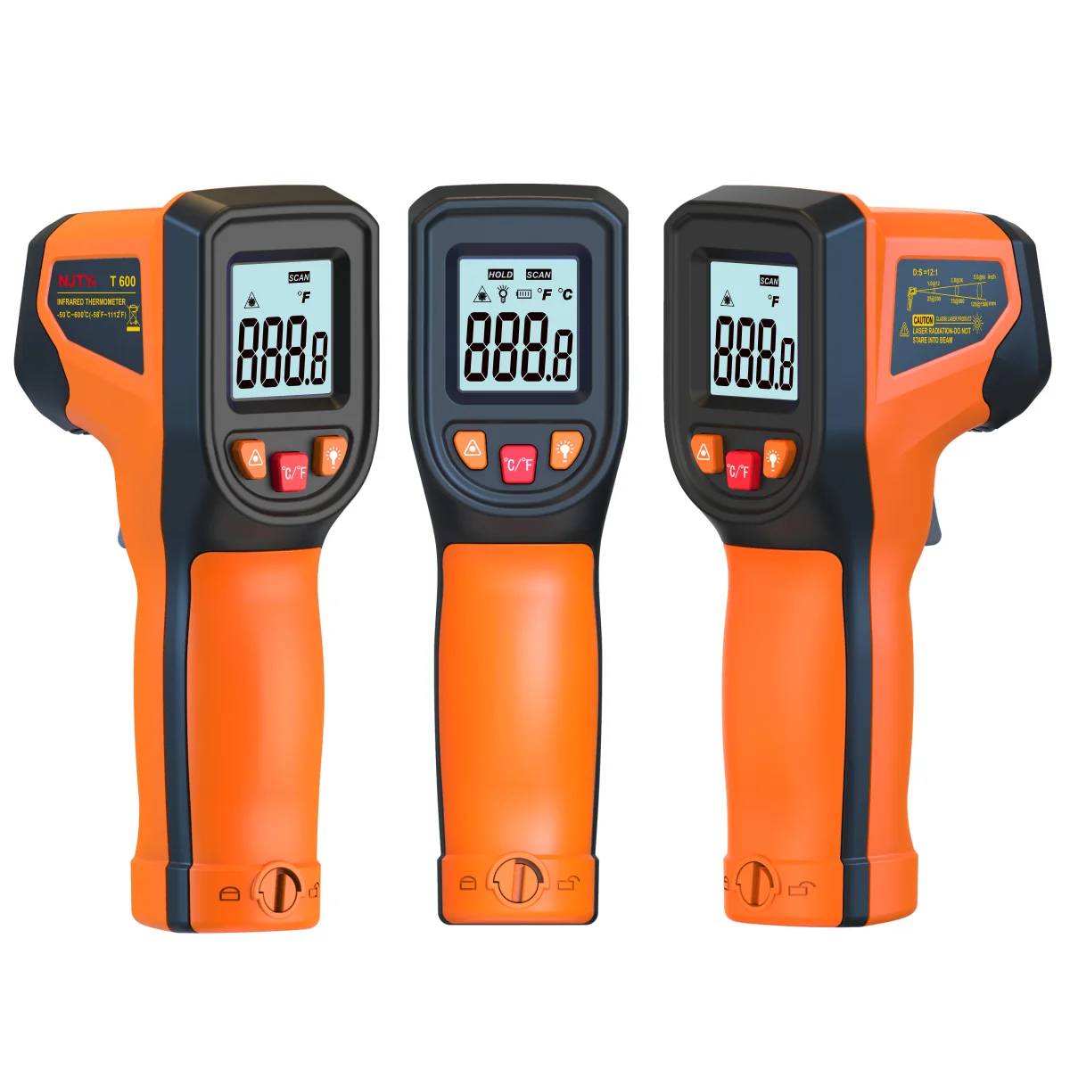 Infrared Thermometer , Handheld Heat Temperature For Cooking Tester, Pizza Oven, Grill & Engine – Laser Surface Temp Read Infrared Thermometer , Handheld Heat Temperature For Cooking Tester, Pizza Oven, Grill & Engine – Laser Surface Temp Read