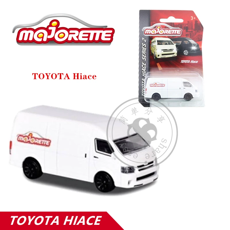 

Majorette 1/64 TOYOTA HIACE серии 2, популярная детская модель из металлического сплава