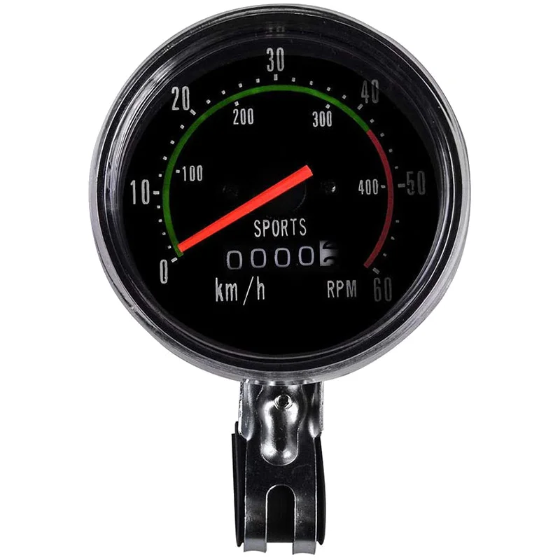 

Mechanical Speedometer Universal Classical Bike Cycling Odometer Stopwatch Waterproof Bicycle Tachometer Gauge rockbros
