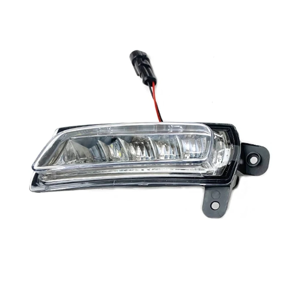 

Автомобильные левые ДХО светодиодный противотуманные светильник для Chery Tiggo 2/3X 2017-2020, автомобильные фары дальнего света, дневные ходовые ог...