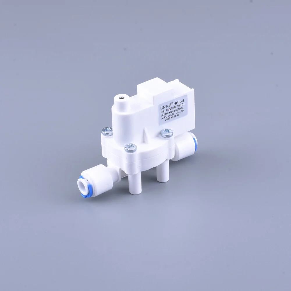 

RO части водоочистителя клапан высокого давления переключатель 1/4 "OD шланг быстрое соединение системы обратного осмоса аксессуары