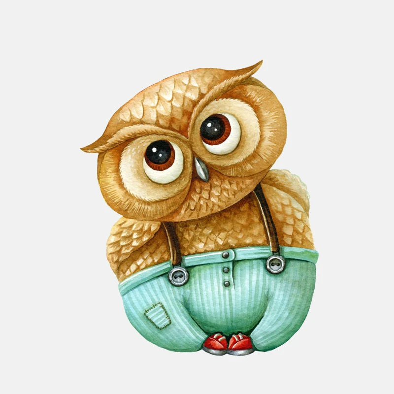 

Funny Cute Chubby Owl Car Sticker Exterior Accessories Vinyl Decal for Laptop Car Waterproof Cover Scratches Fridge PVC15x12cm
