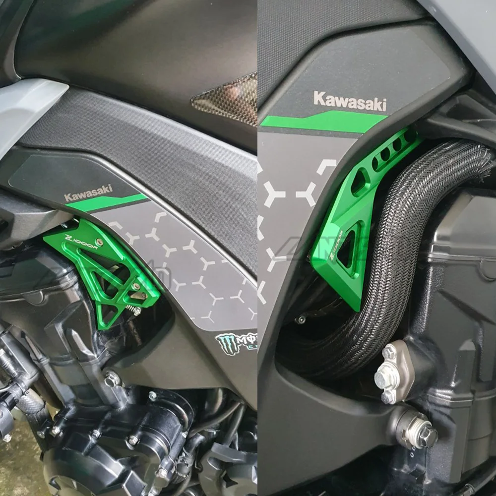 CNC алюминиевый мотоцикл EFI электронный впрыск боковая крышка украшающая защита