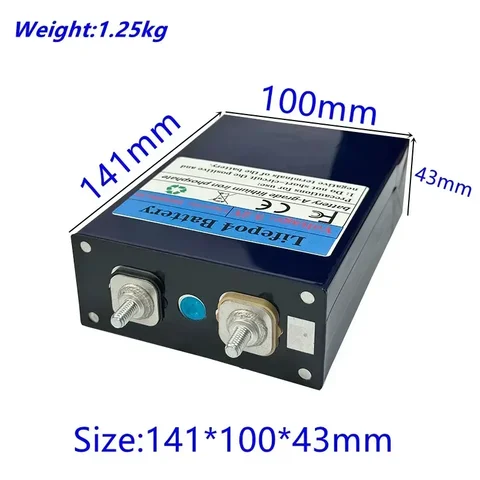 Аккумуляторные элементы DAIKALA 280Ah 3.2V  LiFePO4