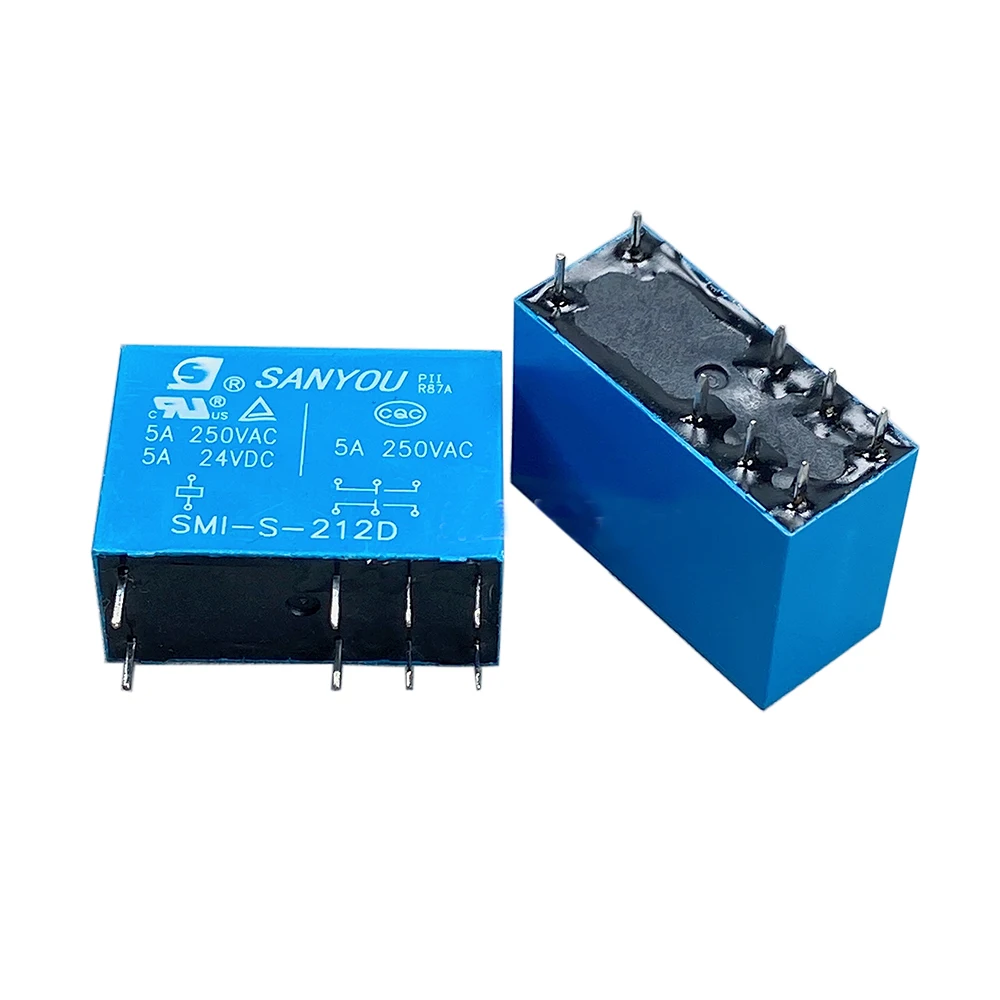 

SMI-S-212D реле 12VDC 5A 8-pin