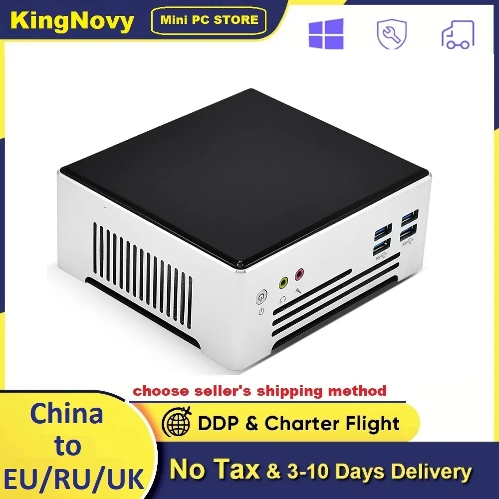 Мини-ПК Windows 10 Pro игровой компьютер 11 поколения Intel i7 1165G7 i9 10880H Nuc 2 * DDR4 M.2 SSD LAN 4K