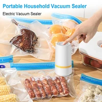 home portable vacuum sealer preservation anti moisture usb vacuum pump kitchen mini handheld vacuum machine