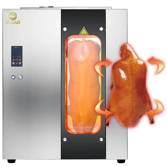 Блестящая печь для обжарки курицы из нержавеющей стали утки