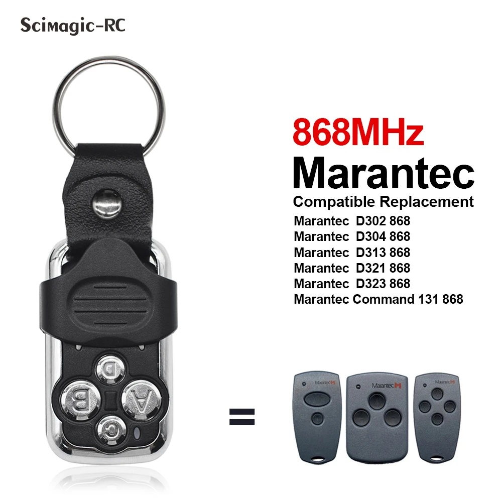 

Marantec Digital 382 384 302 304 313 321 323 131 868 Remote Control 868MHz Garage Door Opener Gate Control Transmitter