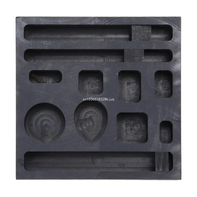 

11 Holes Metal Refining Scrap Bar Casting Mould for Melting Casting Refining Dropship