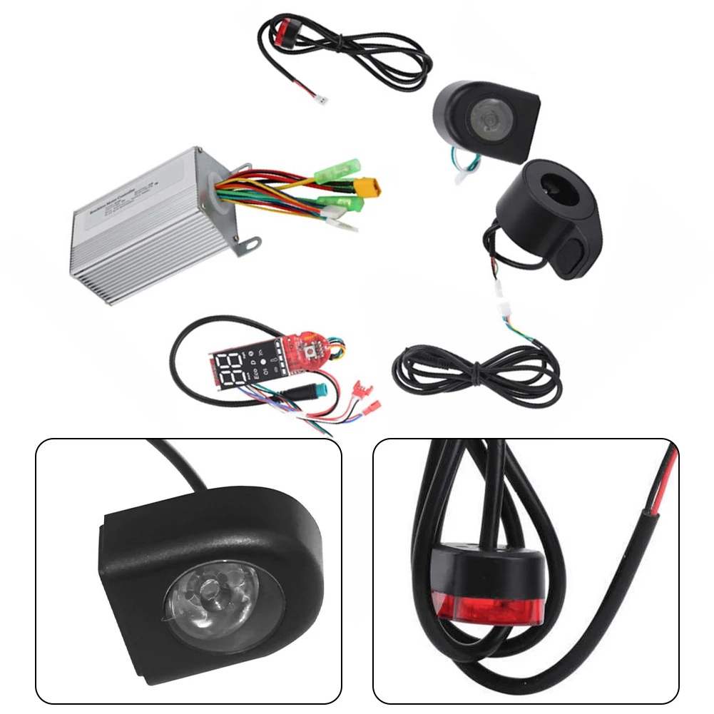 

36V 350W Controller Set Dashboard Headlight Tail Light Accelerator For Xiao*Mi M365 Electric Scooter High-performance 32-bit MCU