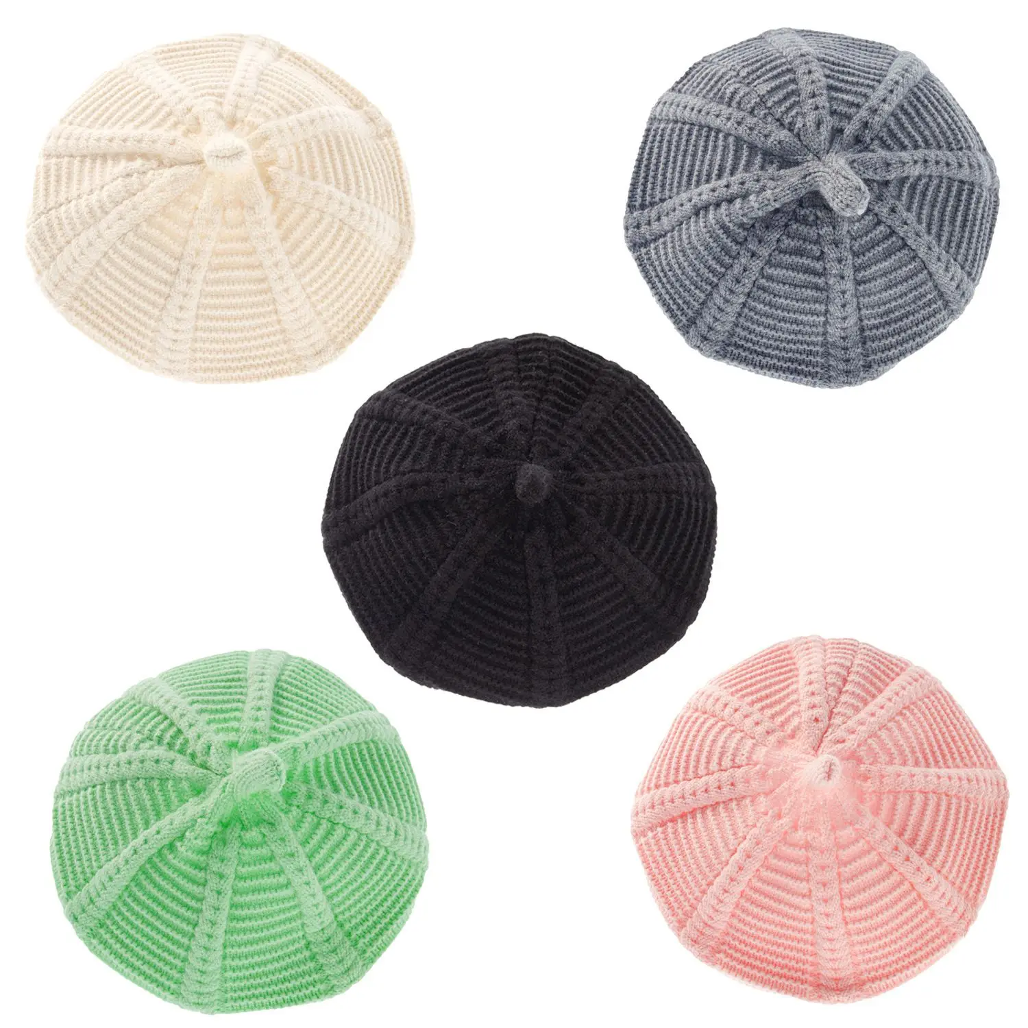 

Модная детская вязаная шерстяная шапка принцессы на осень и зиму Шапки для малышей береты детские шапки