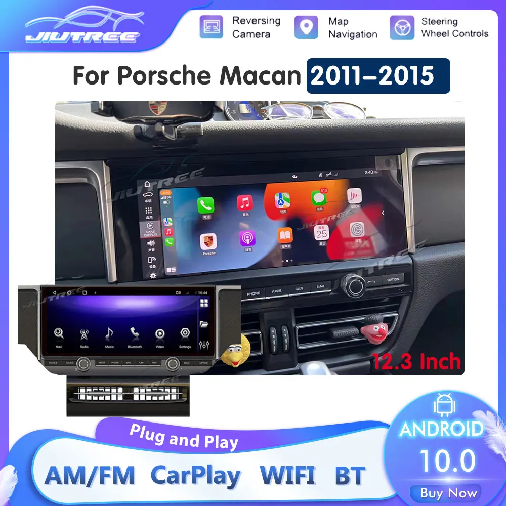

12.3 Inch Android 10 For Porsche Macan 2011 2012 2013 2014 2015 Auto Car Multimedia GPS Player Radio Stereo Support Bose System