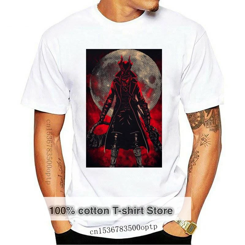 

New The Hunter Classic Casual T Shirt Men Clothes Hot Sale Bloodborne ARPG games Tee Shirt Cotton O Neck T-shirts