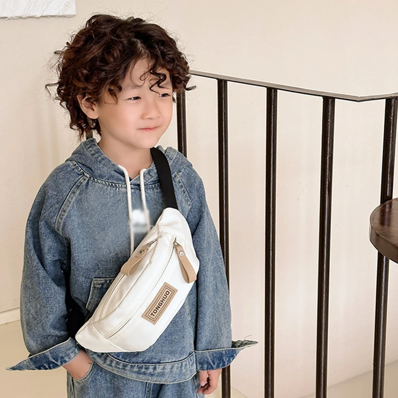 Детская нагрудная сумка повседневный универсальный маленький рюкзак через