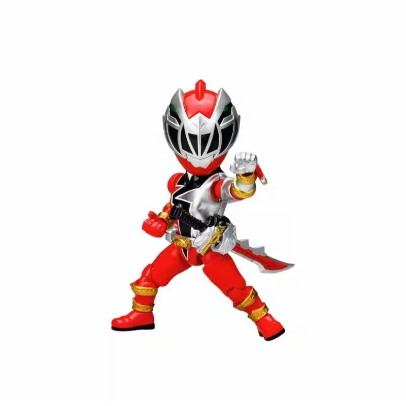 Фото Оригинальная фигурка Hasbro Innovation Point Q Power Rangers Red Ranger & Lord Drakkon & Dino Fury, коллекция аниме-фигурок №3