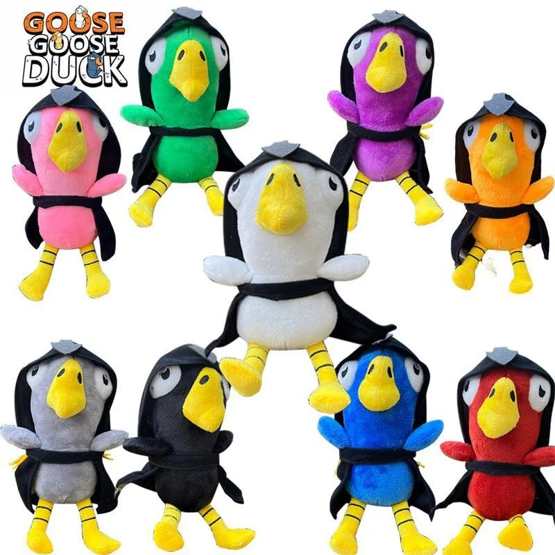 

Плюшевая игрушка гусиная утка, 25 см, кавайная мультяшная Аниме Кукла-животное, милые плюшевые игрушки, рождественский подарок для детей, дек...