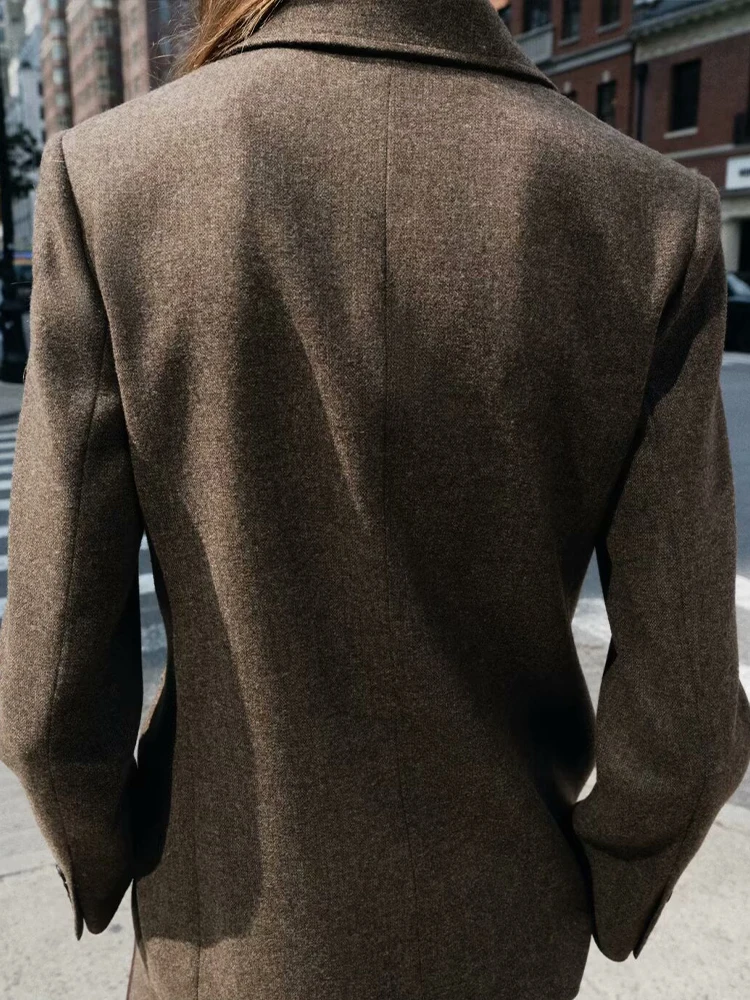 Европейский и американский стиль 2024 осенние зимние новые продукты женский