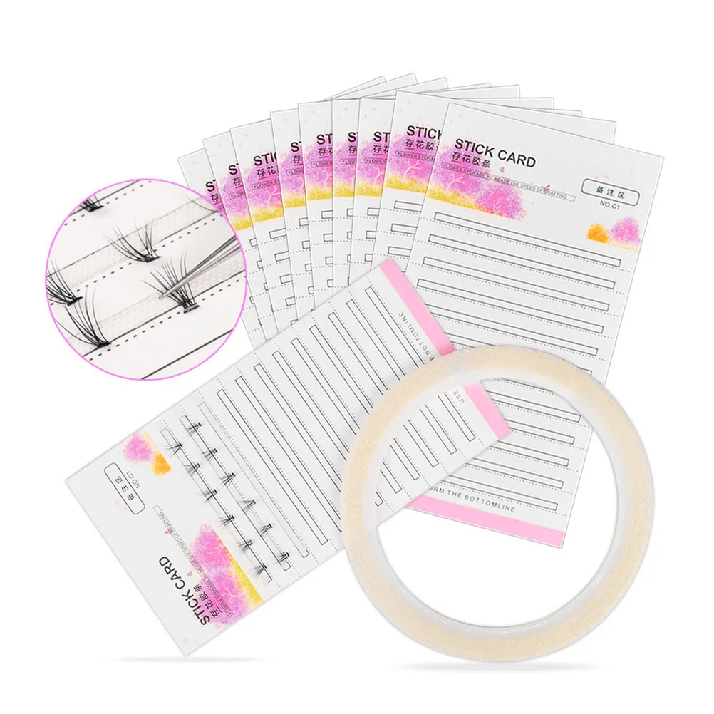 

Eyelash Extensions Eyelashesholder Glue Supplies Flat Extension Plate Graft Lash Fan Make Fans Tools