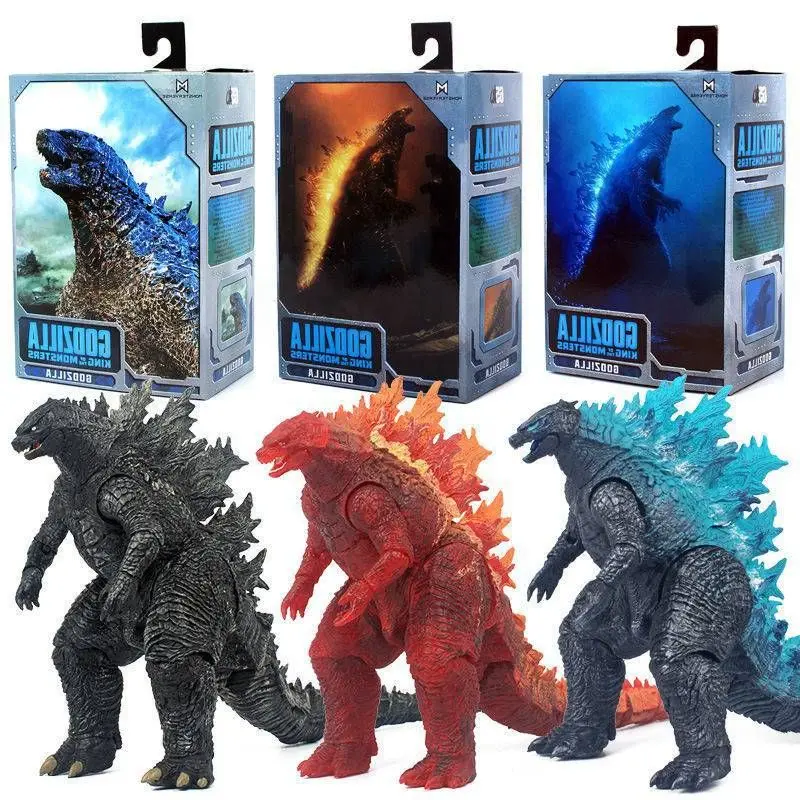 

Godzilla Atom Beam Battle Axe King Kong Cosplay Joint Movable Doll Toy Model Decoration Children's Birthday Christmas Gift
