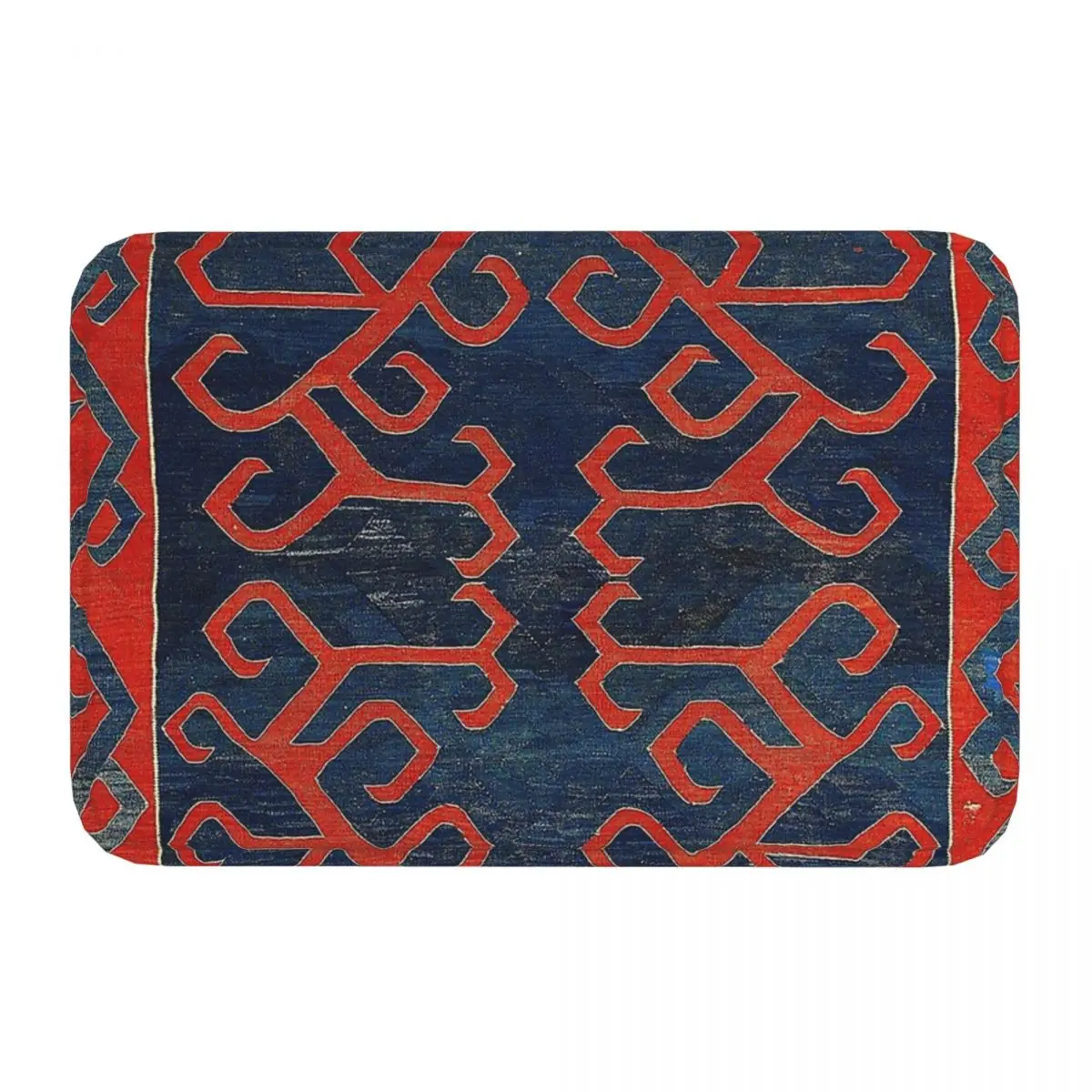 Восточный коврик нескользящий для ванной с принтом Avar Daghestan Северо-Восточный