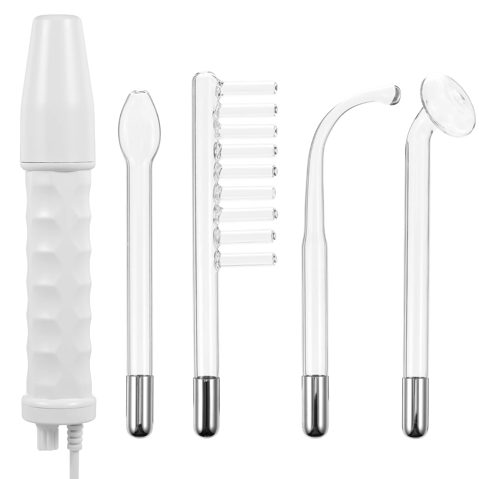 

Electrotherapy Comb Acne Removing Instrument Face Massage Rod High Frequency Beauty Facial Micro-current Massager Portable