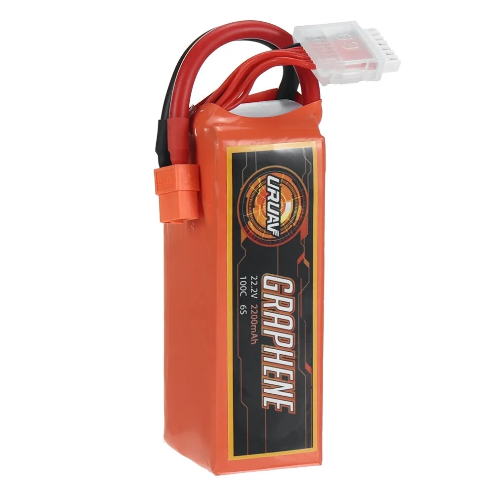 Графеновый аккумулятор URUAV 22 2 в 2200 мАч C 6S литий-полимерная батарея XT60