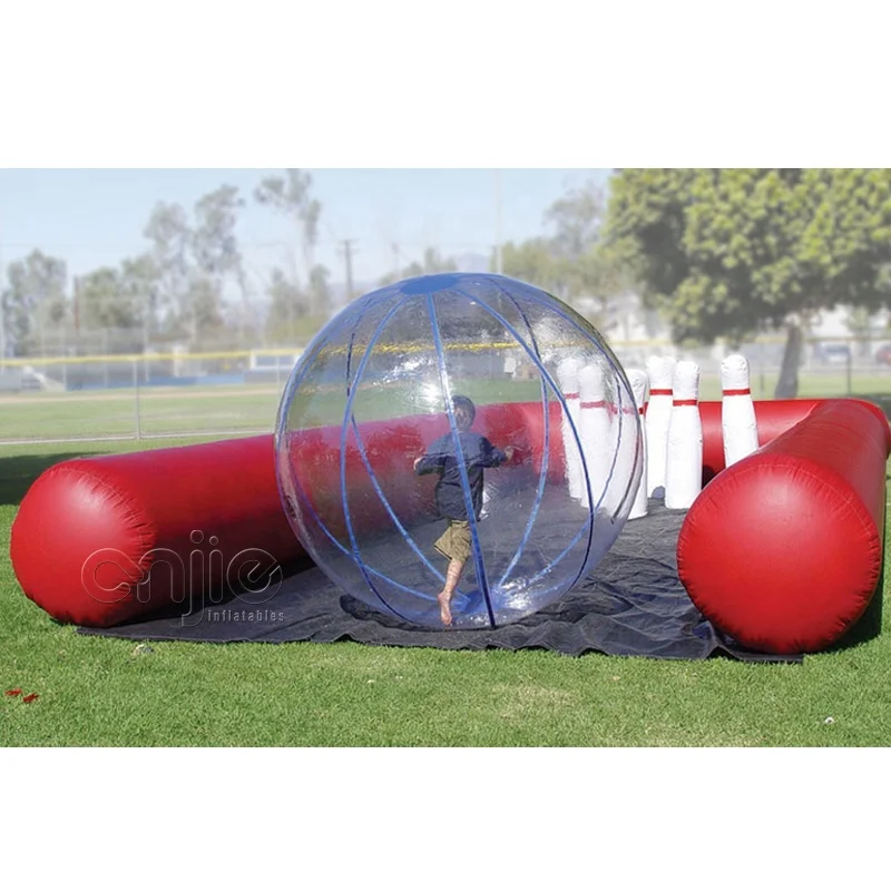Распродажа воздушный плотный надувной человеческий мяч для боулинга спортивный