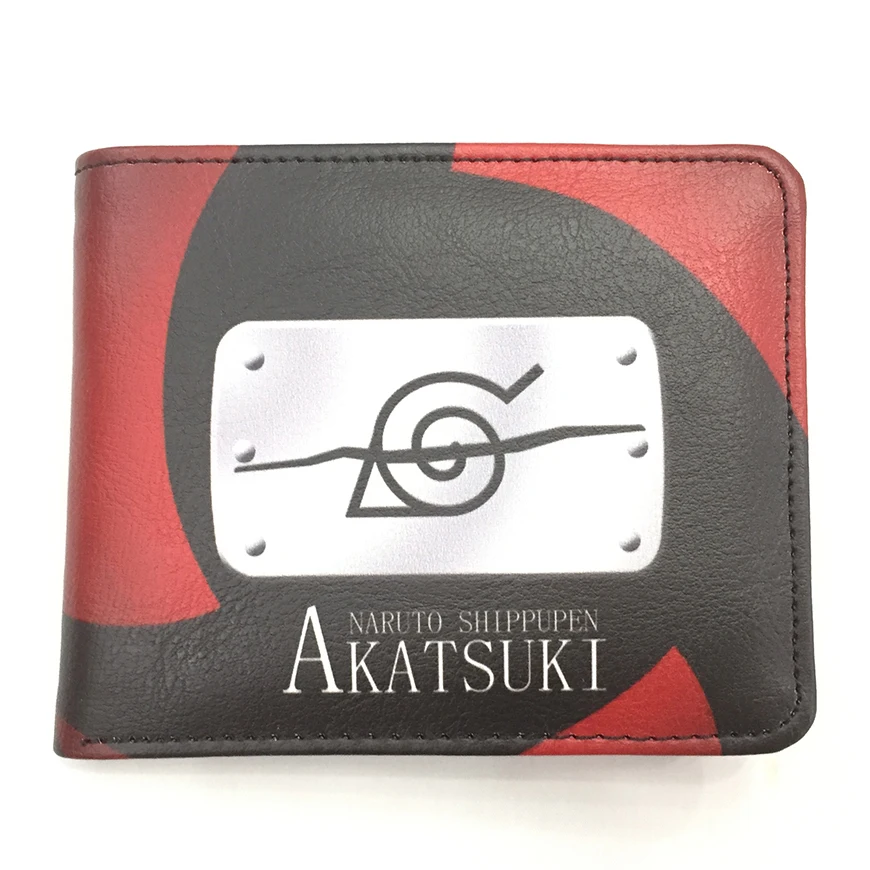 Хит продаж кошелек-ниндзя Какаси и Саске из аниме Деревня ЧЕРНЫХ ЛИСТЬЕВ