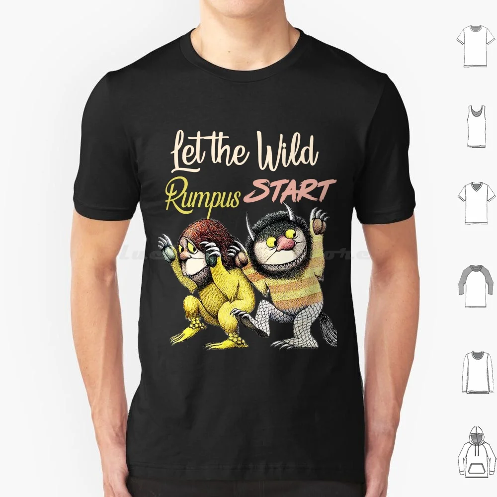 Детская футболка с надписью The Wild Rumpus где Дикие Вещи корона дикие монстры Детские