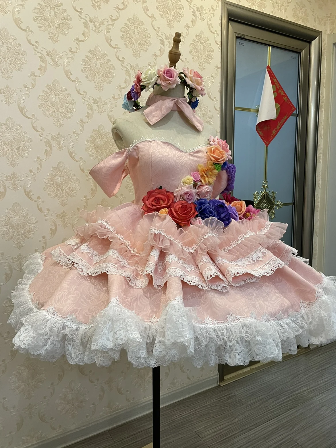 

COS-MO [индивидуальный заказ] аниме Fate Grand Order, плакат саблейного черного, розовое платье, повседневная униформа, косплей костюм на Хэллоуин, новинка 2023