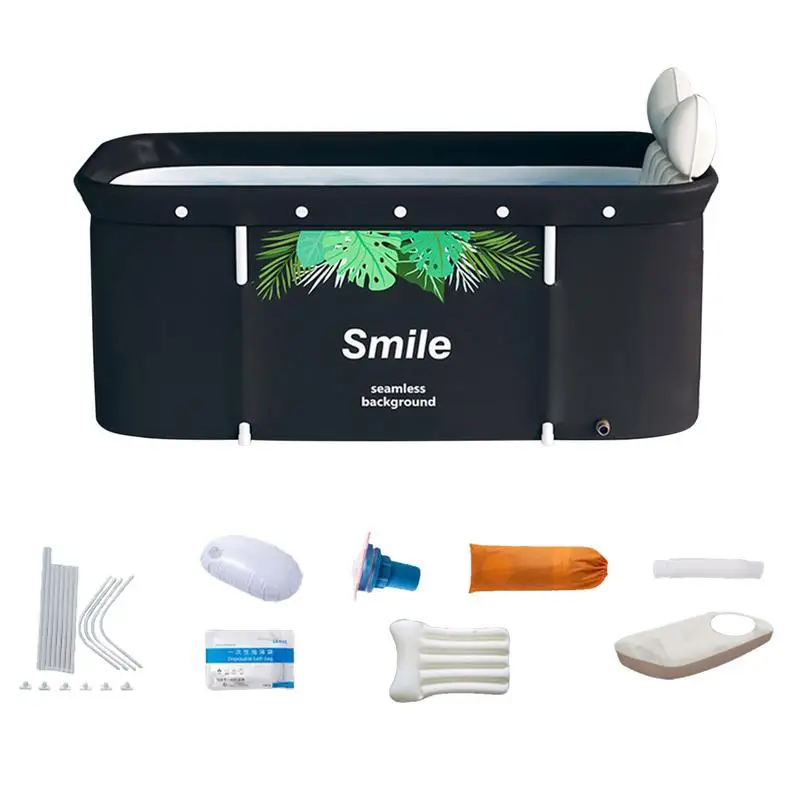 

Adult Bath Barrel Foldable Bathtub Adult Bath Barrel Household Bath Sweat Steam Bath Barrel Portable Bath Barrel