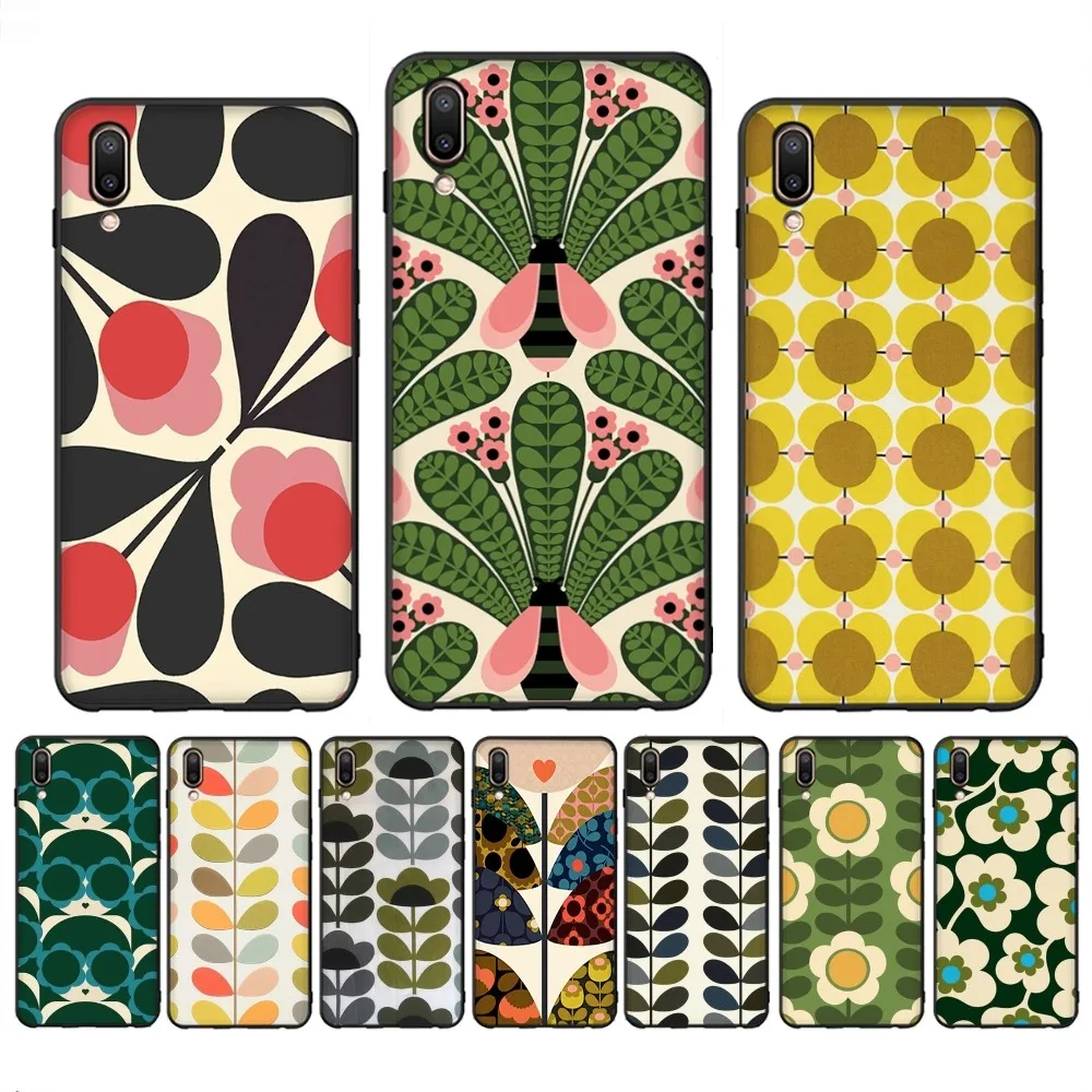 Чехол для телефона Multi Stem O-Orla K-Kiely Folio Redmi Note 4 X 5 A 6 7 8 T 9 9S 10 11 11S 11Epro Poco M3 pro