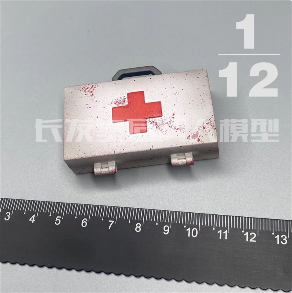 1/12-я 3ATOYS Dark Source JT6823 Мужская медсестра мини-модель игрушек медицинский ящик для