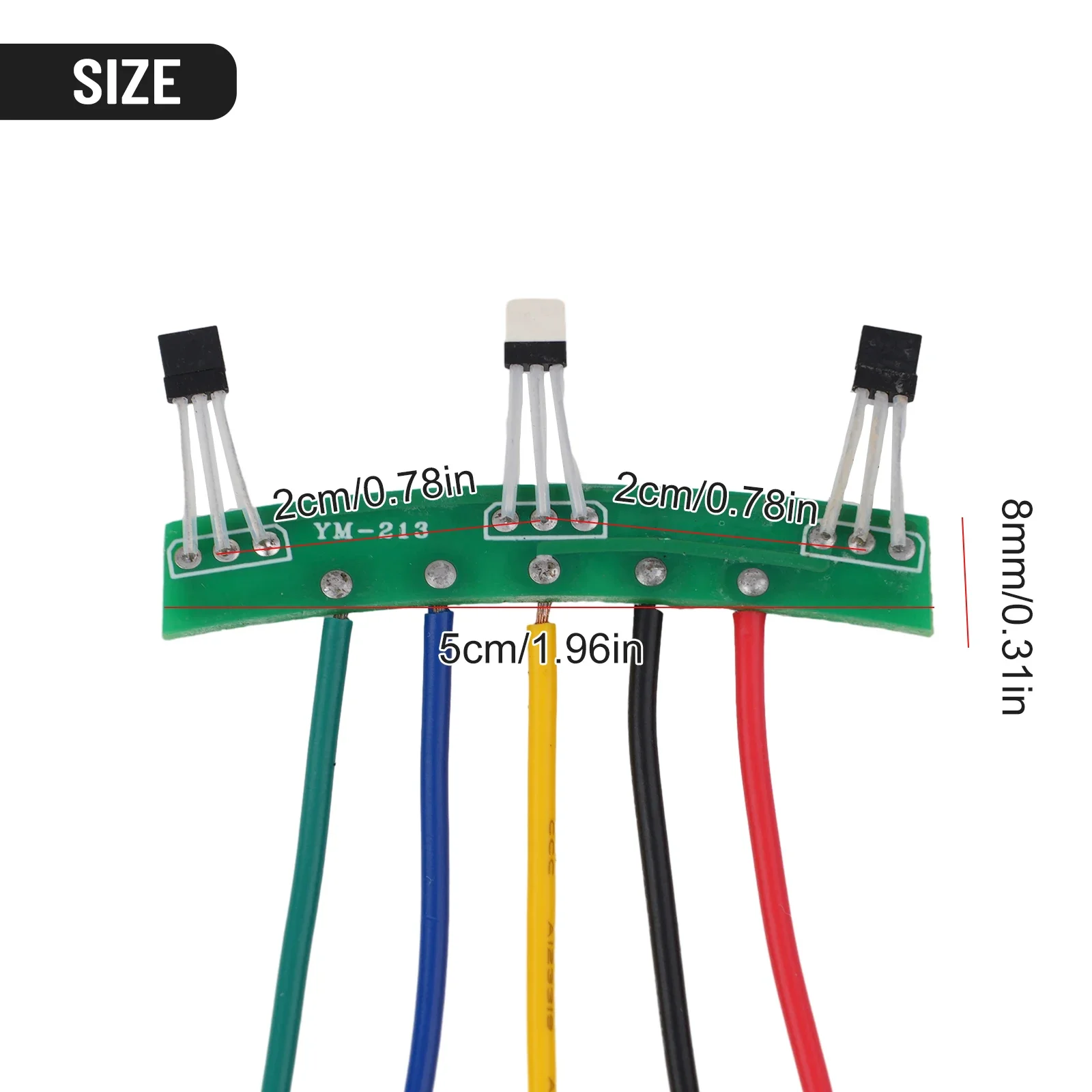 Замена Холла электрического скутера 3147 41F 213 PCB платы кабеля подходит для