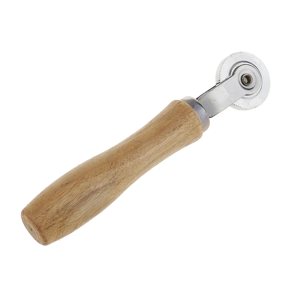 

Tire Patch Repair Stitcher Ball Bearing Roller Tire Repair Tool Wood Handle