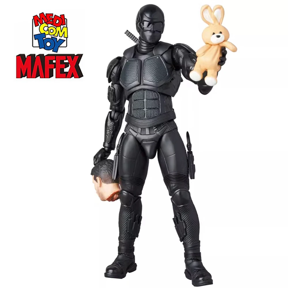 

В наличии Medicom игрушка для мальчиков Black Noir Naqib Mafex No.183 оригинальные экшн-куклы аниме ПВХ коллекционные игрушки для мальчиков