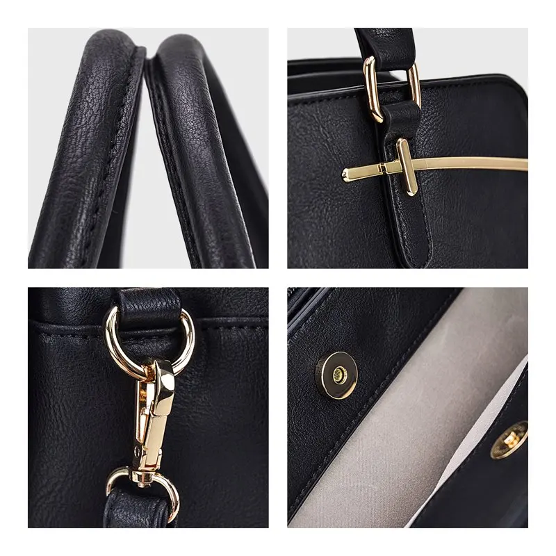 Women Satchel Handbags Shoulder Purses Totes Top Handle Bags With Matching Wallet